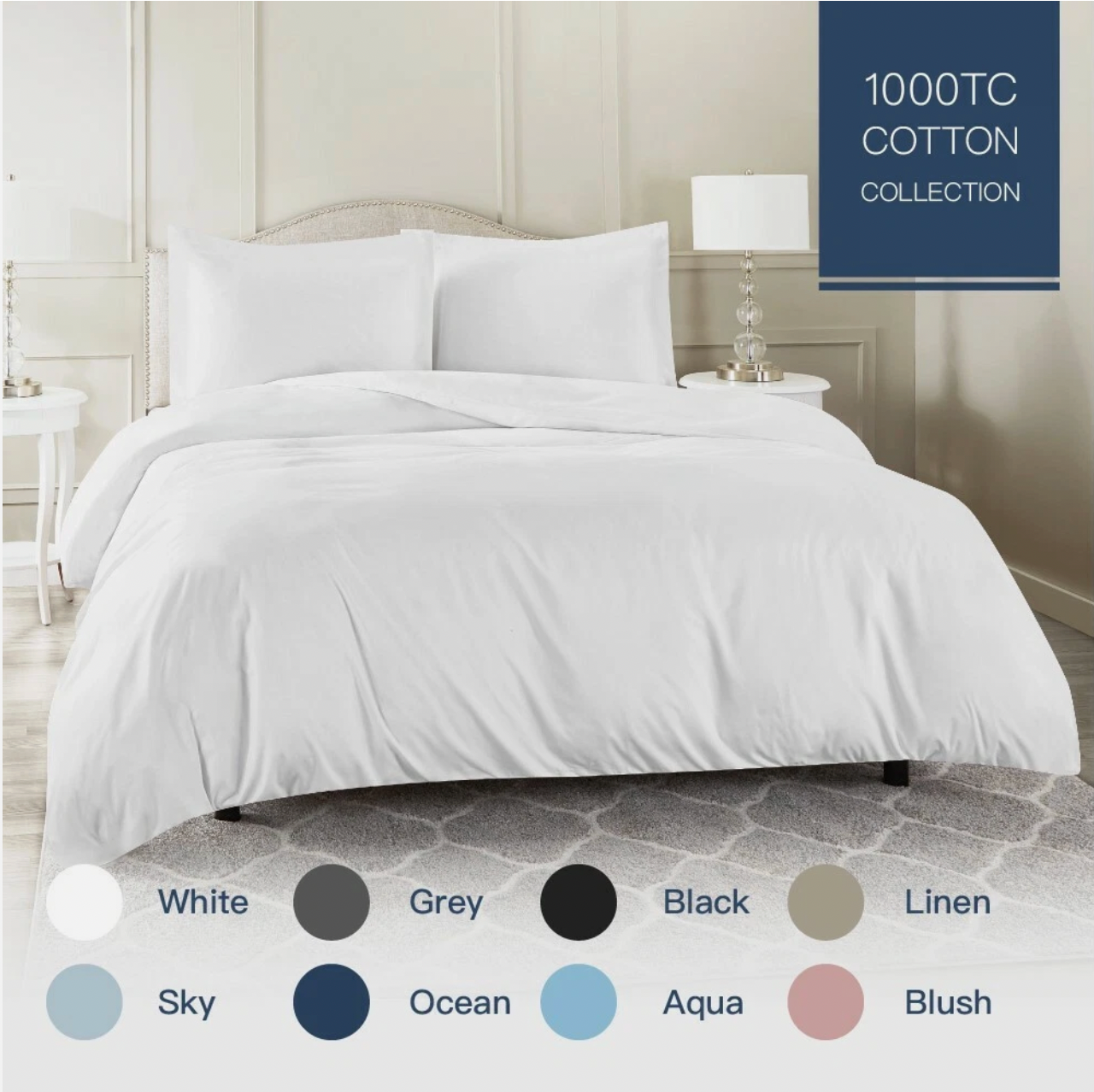 Premium Cotton Quilt Cover – Breathe Better, Sleep More Comfortably