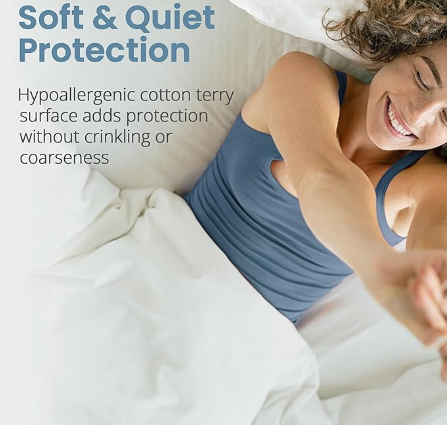Quilted Cotton Mattress Protector – Preserve Your Mattress, Sleep Cleaner & Fresher