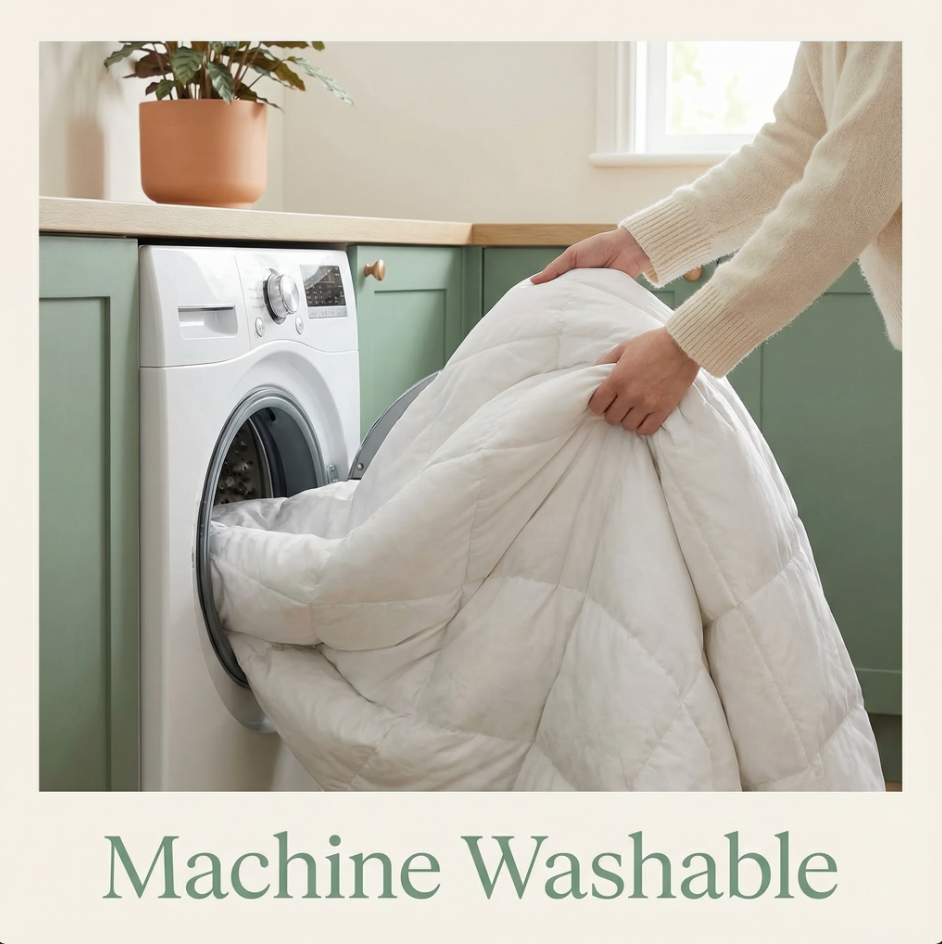 Duck Feather & Down Quilt – Lightweight Warmth Without the Heavy Feel