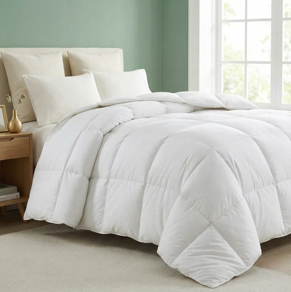 Duck Feather & Down Quilt – Lightweight Warmth Without the Heavy Feel