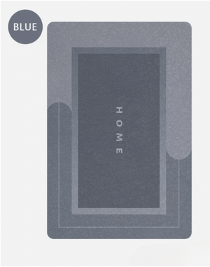 Rectangle grey bamboo bath mat ideal for modern bathroom use