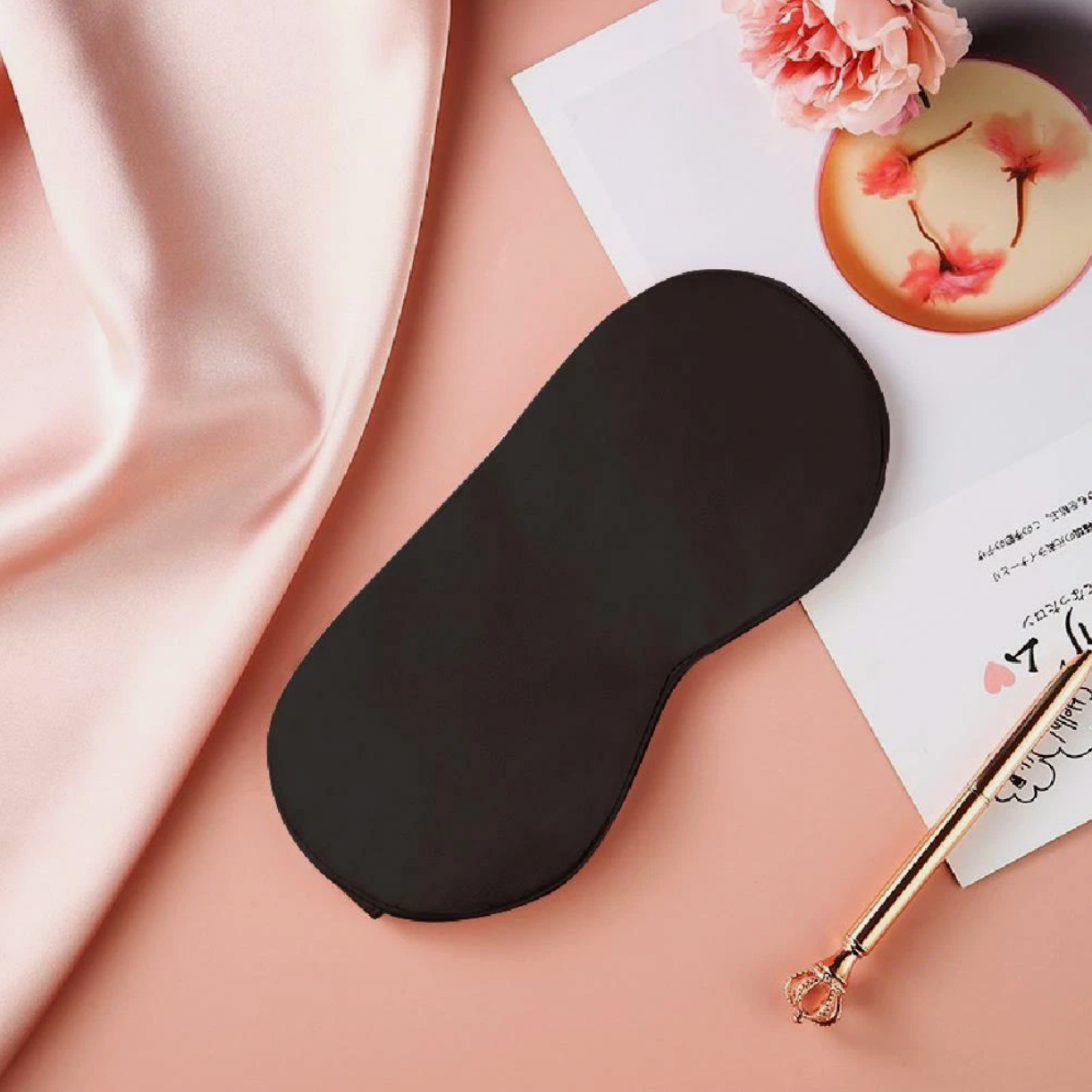 Mulberry Silk Sleep Mask  – Block Light, Boost Beauty Sleep