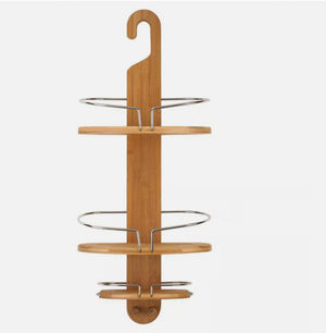 Bamboo Shower Caddy 2.0 – Rust-Proof Storage, Natural Style, Effortless Organisation