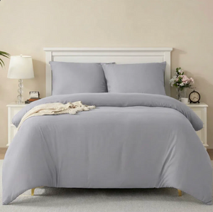 Egyptian Cotton Duvet Cover Set – Ultra Soft, Breathable & Hotel-Luxury Comfort