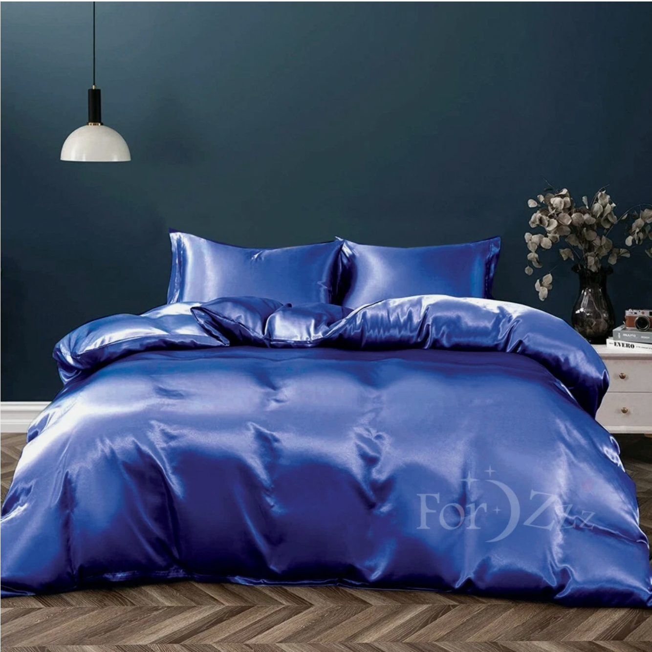 Silk Satin Quilt Cover Set – Smooth Hair, Glowing Skin, Luxe Sleep