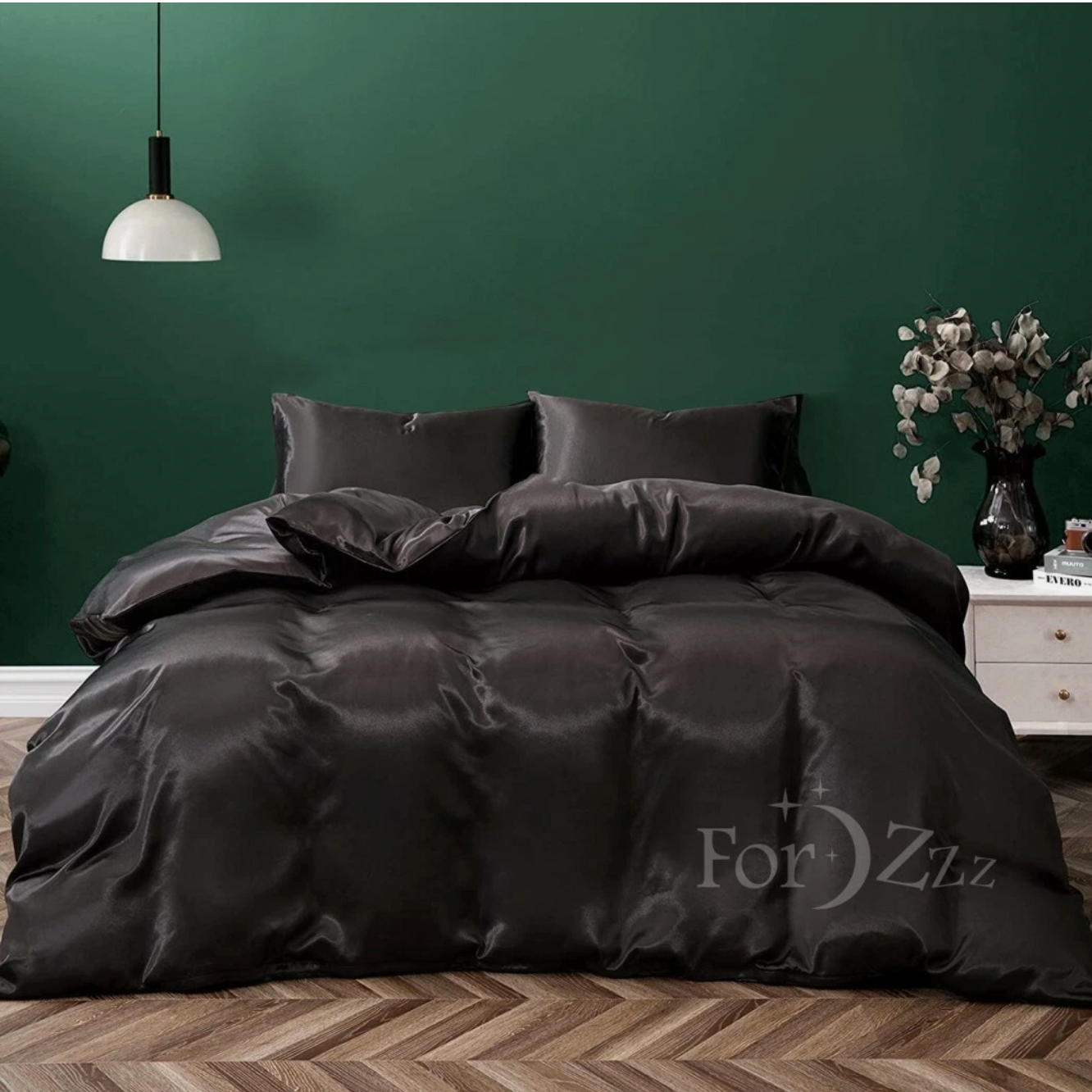 Silk Satin Quilt Cover Set – Smooth Hair, Glowing Skin, Luxe Sleep