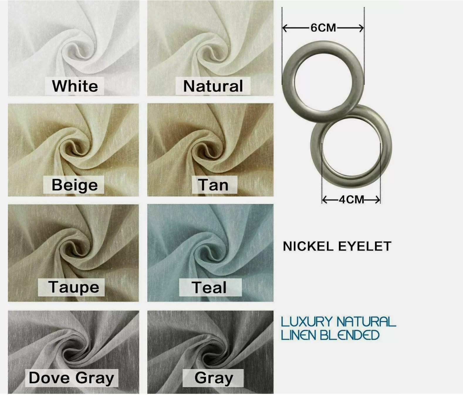 Linen Semi-Sheer Curtains – Soften Light, Elevate Style, Enhance Privacy