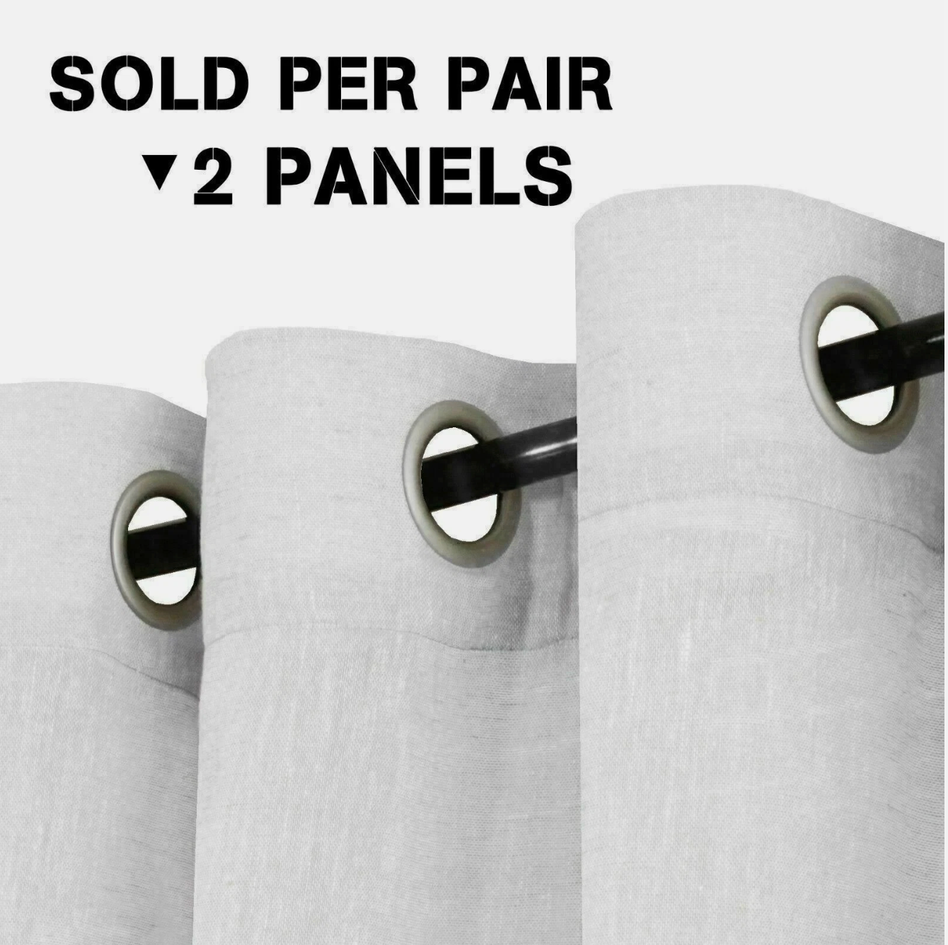 Linen Semi-Sheer Curtains – Soften Light, Elevate Style, Enhance Privacy