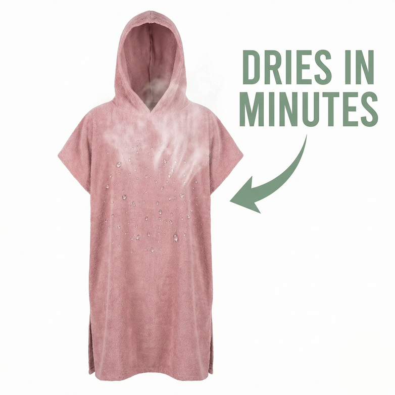 Hooded Beach Towel - Change Anywhere, Dry In Minutes