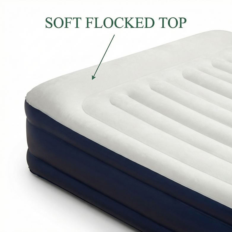 Premium Air Mattress - Air Mattress, Comfort On Demand, Restful Nightsa