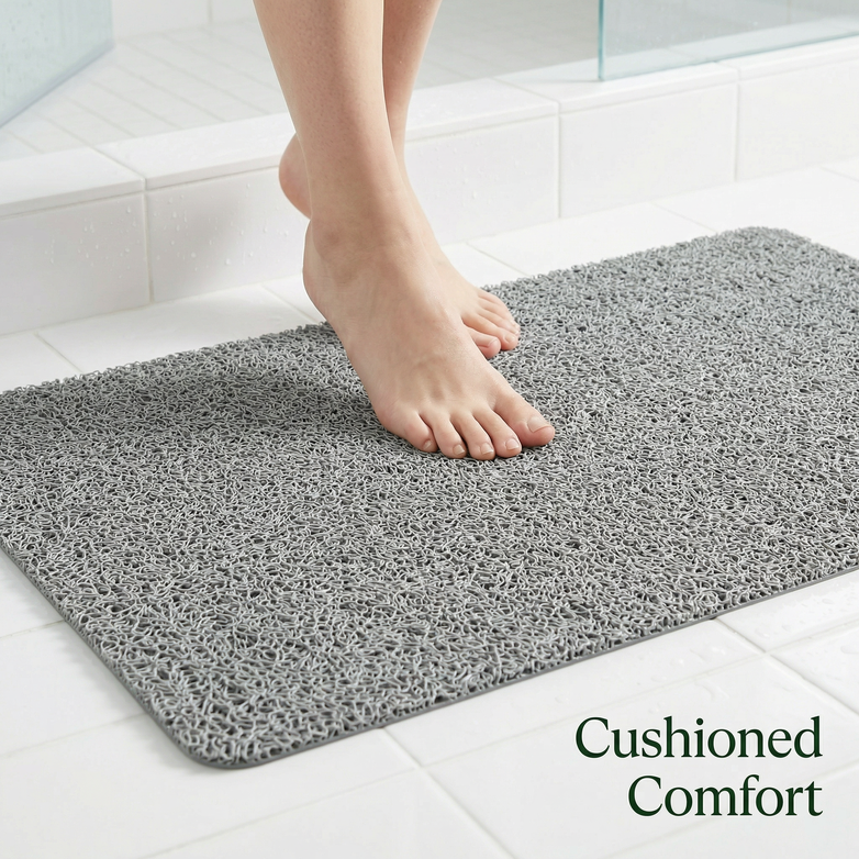 Hydro Wonder Shower Mat – Non-Slip Safety, Zero Drain Blockage, Pure Comfort