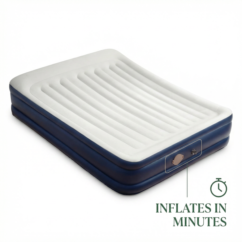 Premium Air Mattress - Air Mattress, Comfort On Demand, Restful Nightsa