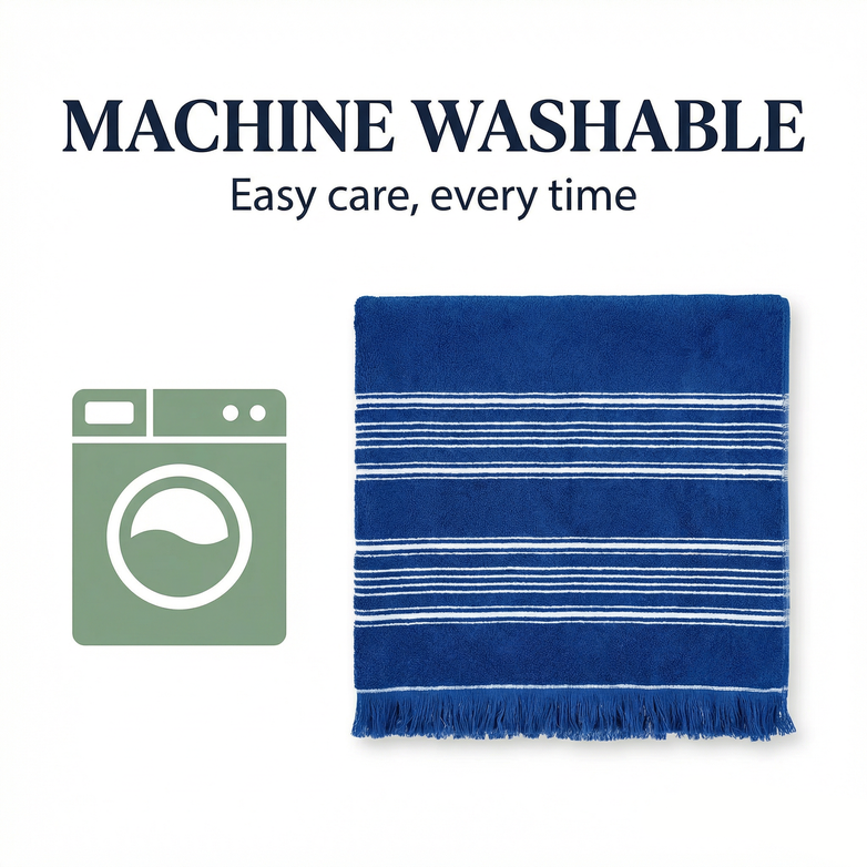 Turkish Beach Towel - Sand Free, Quick Dry & Oversized