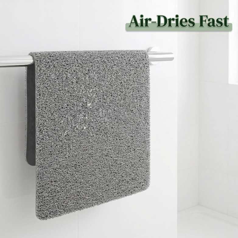 Hydro Wonder Shower Mat – Non-Slip Safety, Zero Drain Blockage, Pure Comfort