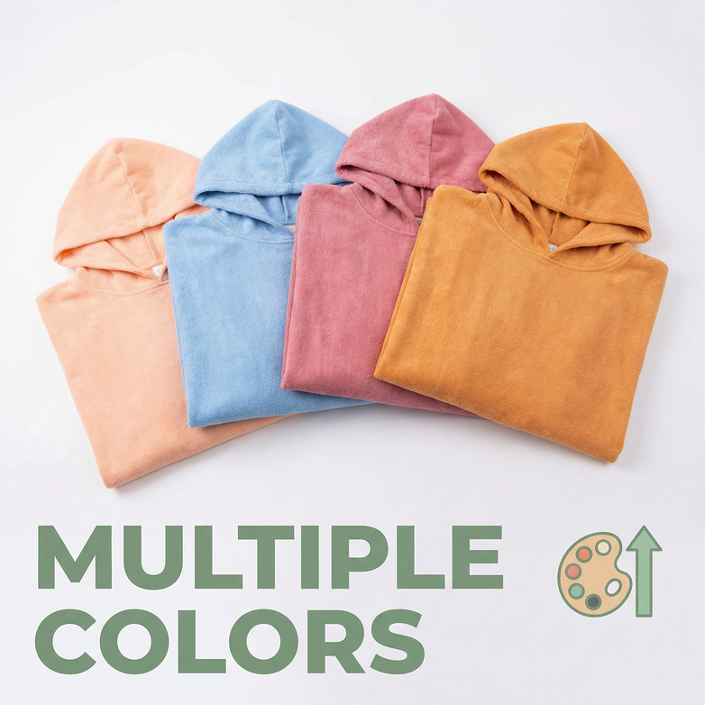 Hooded Beach Towel - Change Anywhere, Dry In Minutes