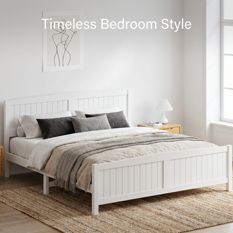Timber Bed Frame - Stop Squeaky Frames, Eliminate Sagging Base Problems Fast