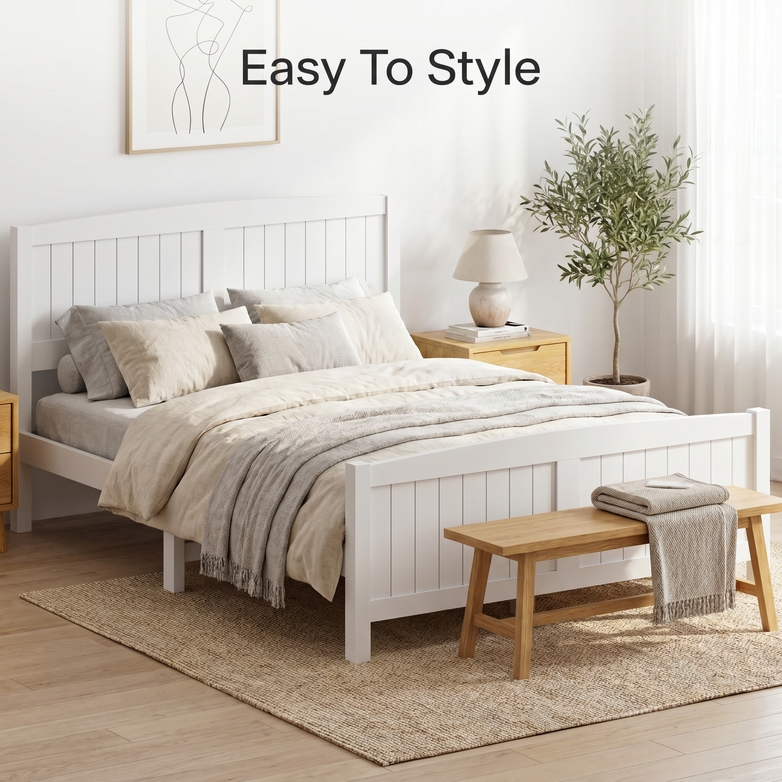 Timber Bed Frame - Stop Squeaky Frames, Eliminate Sagging Base Problems Fast