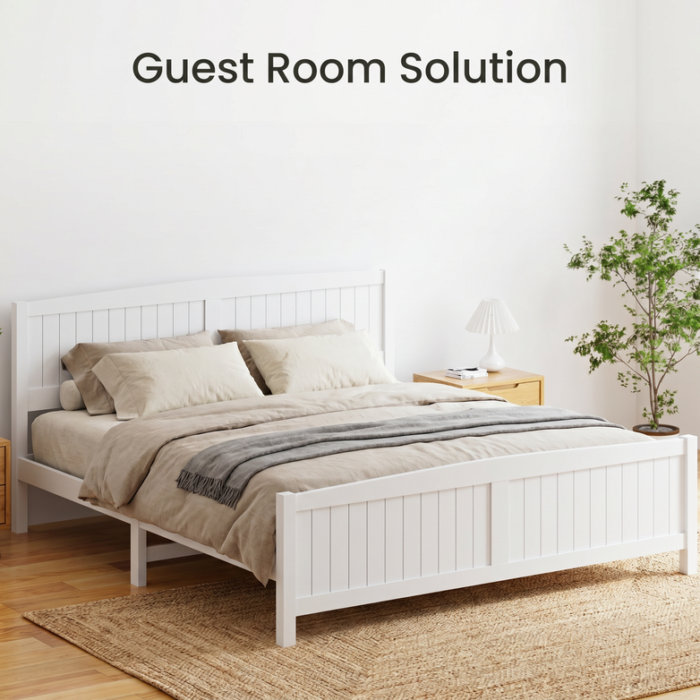 Timber Bed Frame - Stop Squeaky Frames, Eliminate Sagging Base Problems Fast