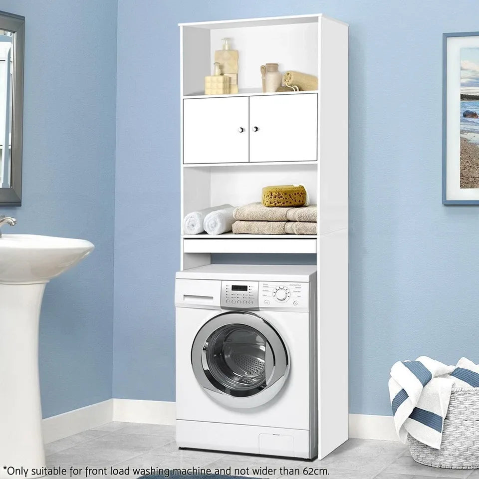 Laundry Cabinet Shelf – Over Toilet Shelf, Maximise Space, Declutter Instantly