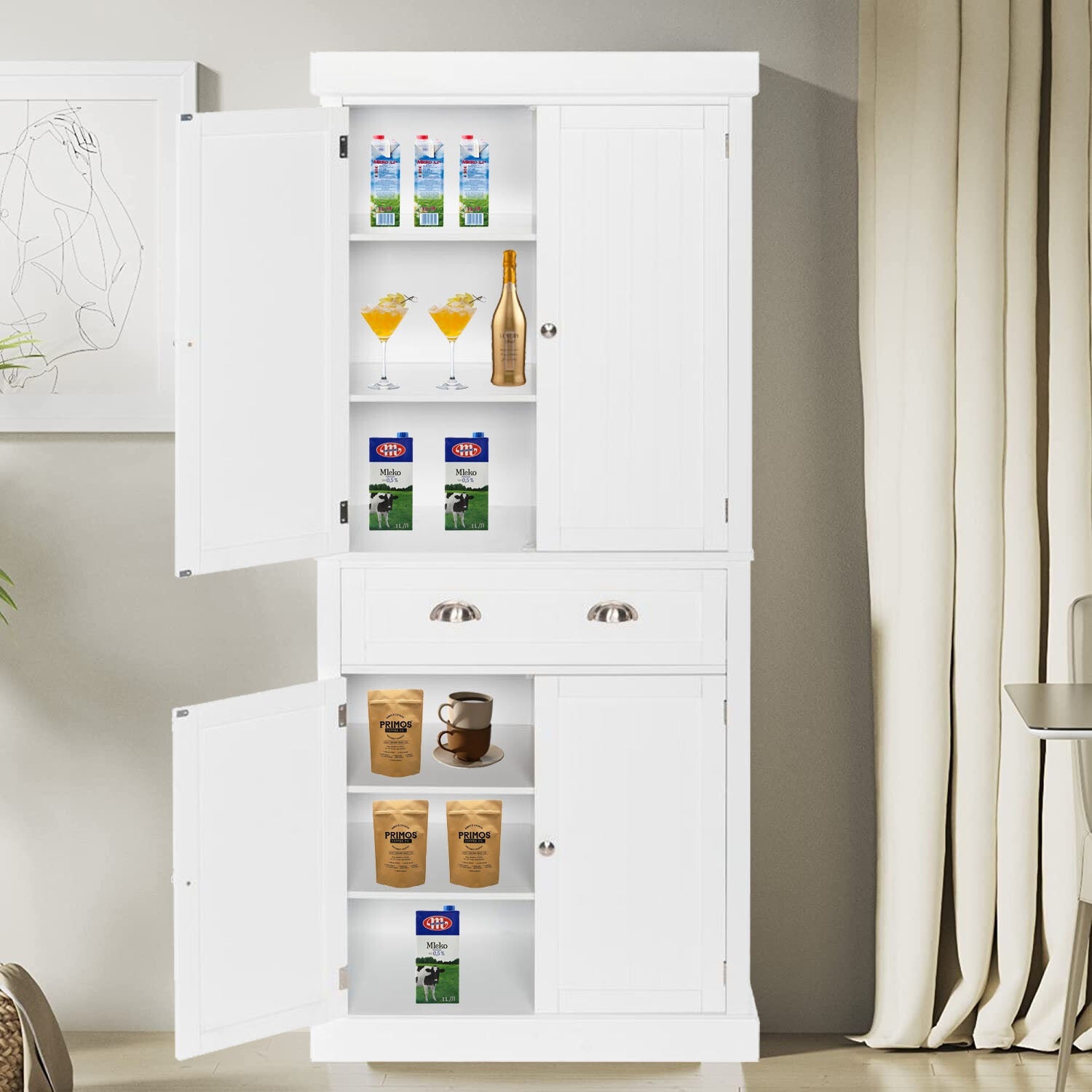 Buffet Cabinet Sideboard – Add Warmth to Your Home, Maximise Storage