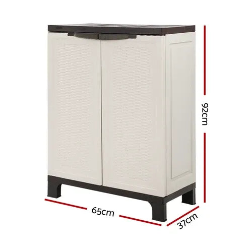 Lockable Outdoor Storage Cabinet (92cm) – Protect Your Gear, Declutter Your Space