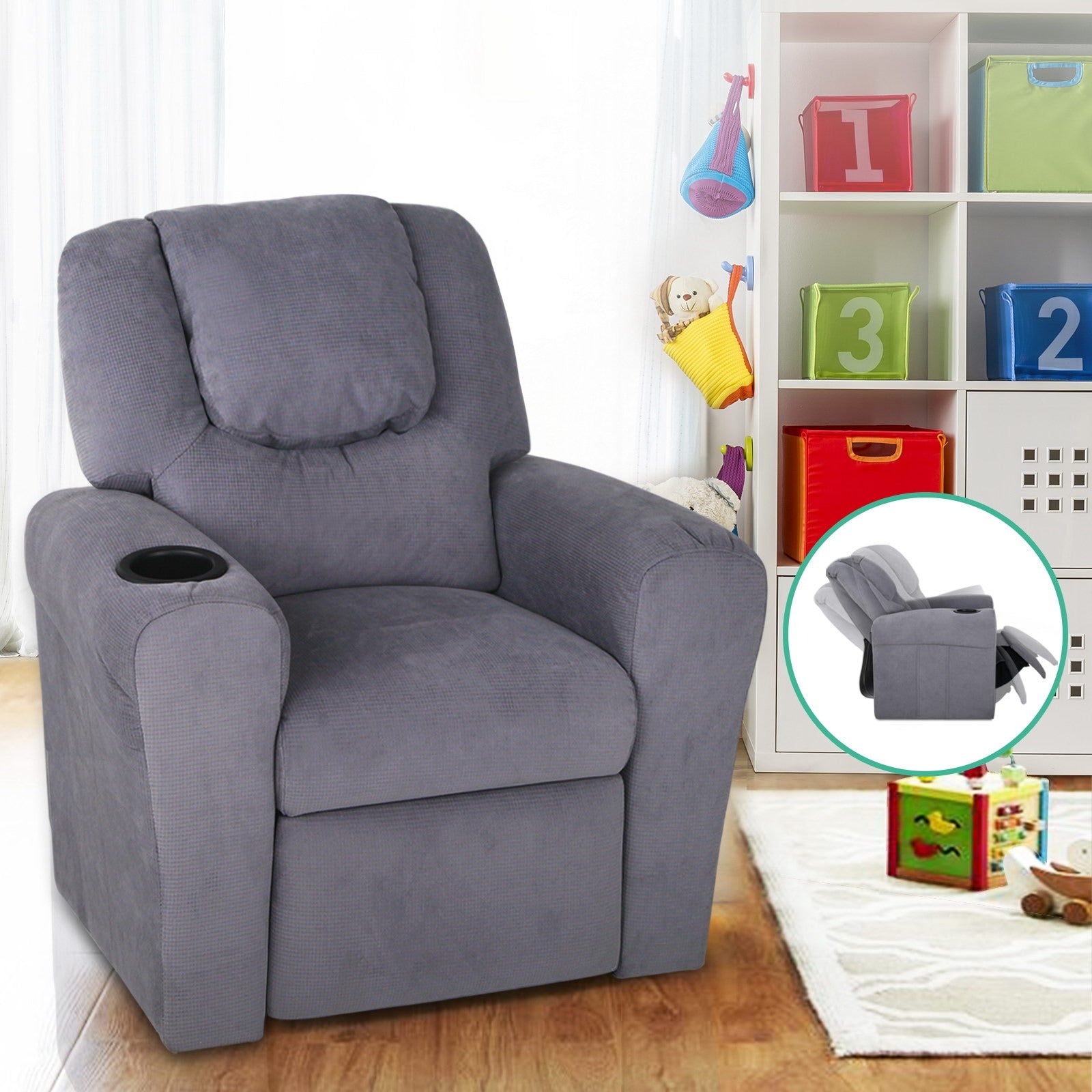 Kids Chair – Kids Lounge Recliner, Support Growing Bodies, Create Calm Comfort