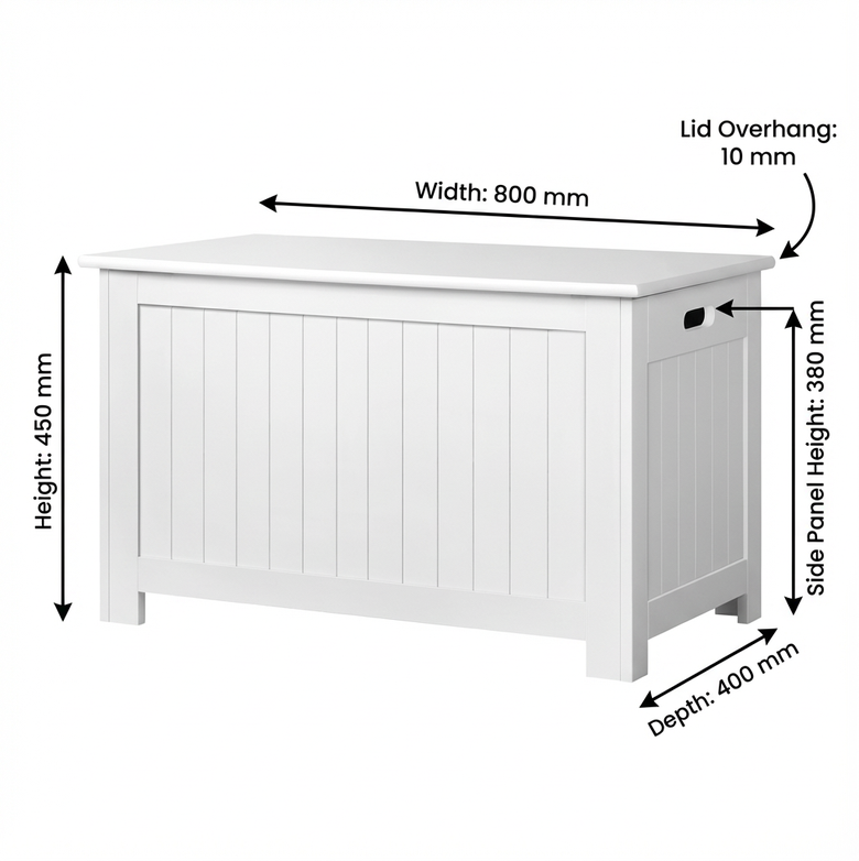 Toy Box – Toy Chest, Store More, Organise With Ease