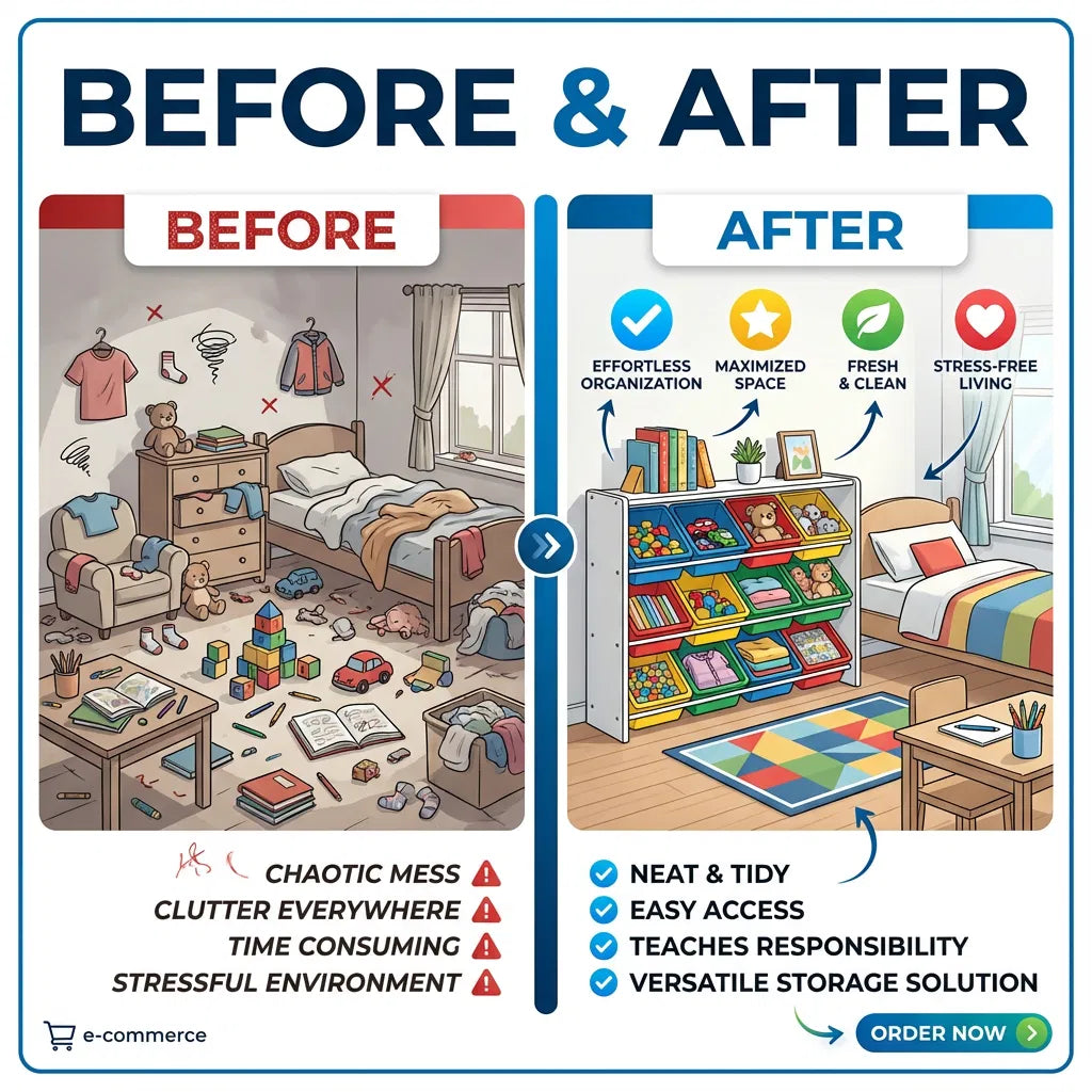 Toy Box – Toy Chest, Store More, Organise With Ease