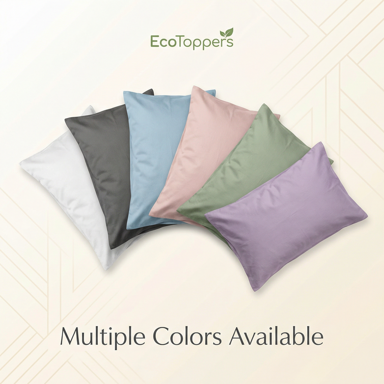 Cotton Pillow Cases - Breathable Comfort, Skin-Friendly Softness