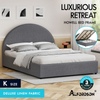 LED Gas Lift Bed - Clear Bedroom Clutter, Customise Ambience Lighting Fast