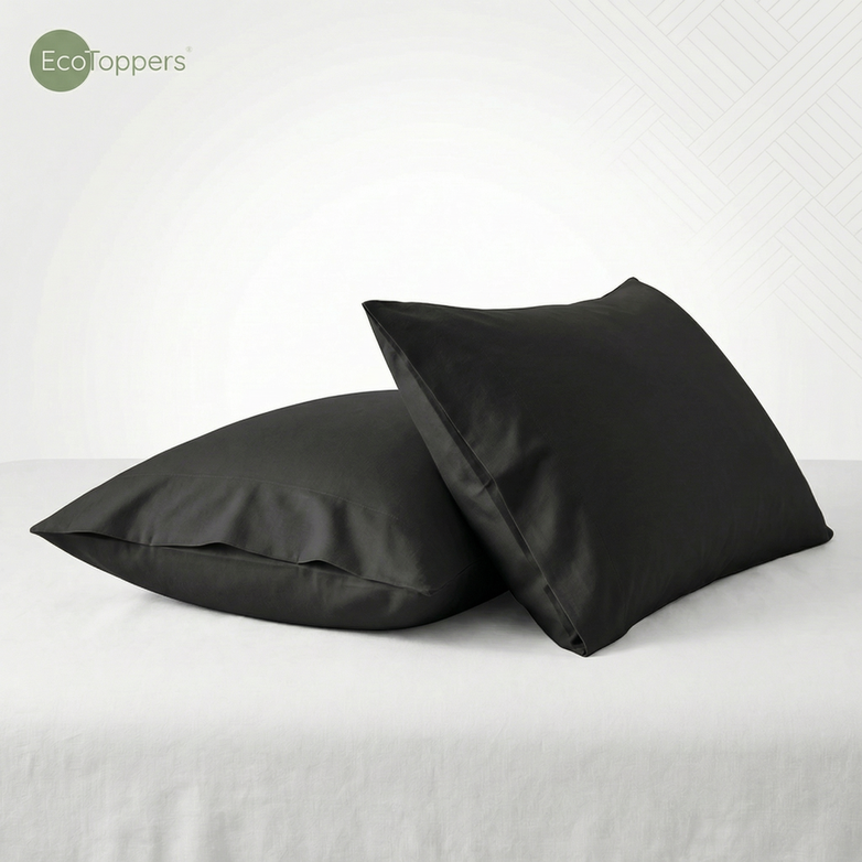 Cotton Pillow Cases - Breathable Comfort, Skin-Friendly Softness