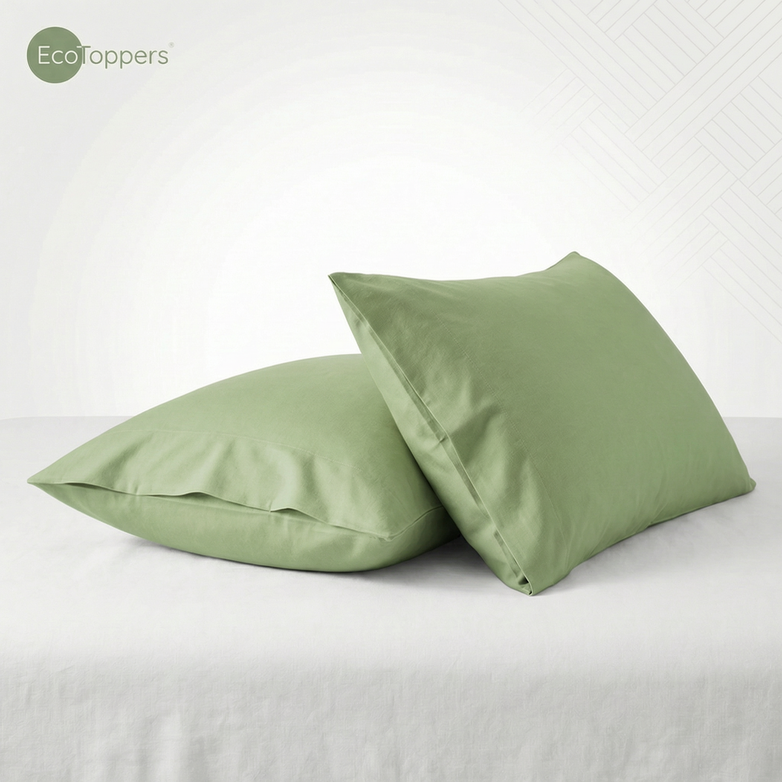 Cotton Pillow Cases - Breathable Comfort, Skin-Friendly Softness