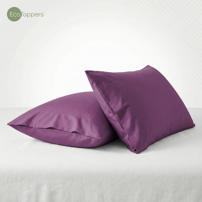 Cotton Pillow Cases - Breathable Comfort, Skin-Friendly Softness