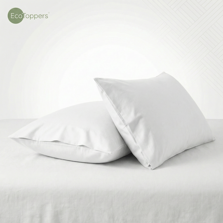 Cotton Pillow Cases - Breathable Comfort, Skin-Friendly Softness