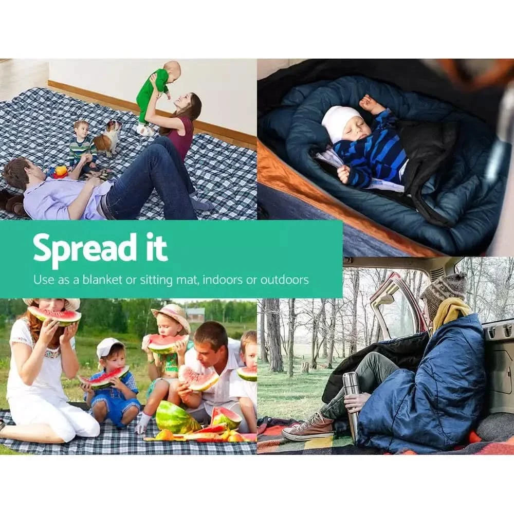 Versatile adult sleeping bag for outdoor camping and travel – Comfortable and spacious sleeping bags for all-season adventures