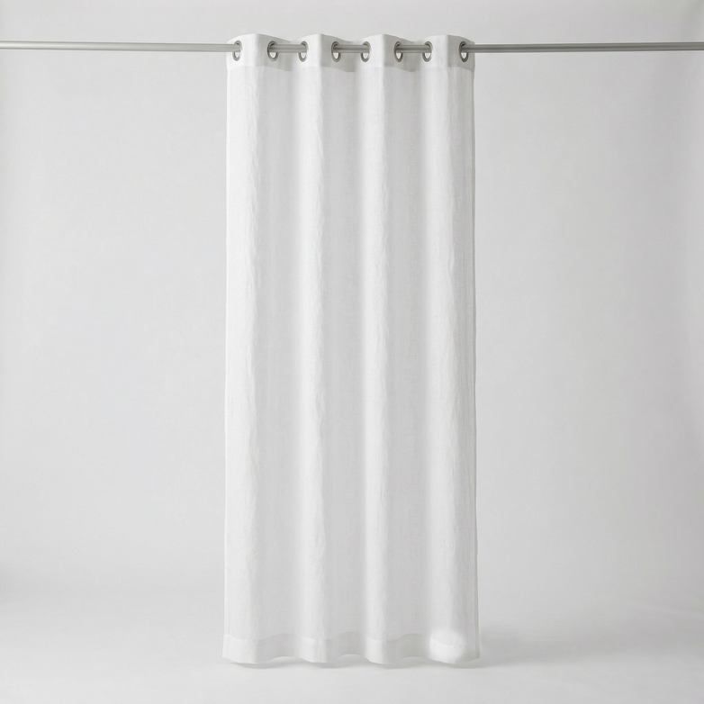 Linen Semi-Sheer Curtains – Soften Light, Elevate Style, Enhance Privacy
