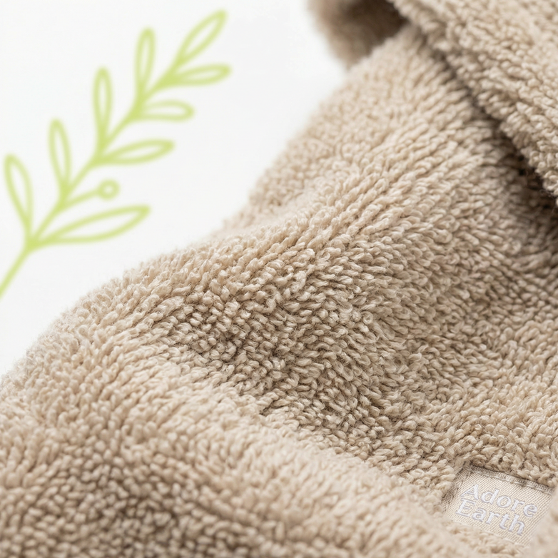 Premium Cotton Bathrobe - Spa-Level Softness, Hotel Luxury